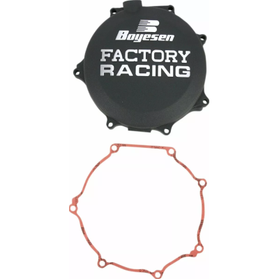 Capac pentru ambreiaj  BOYESEN FACTORY COVER CLUTCH Kawasaki KFX 450 BLACK