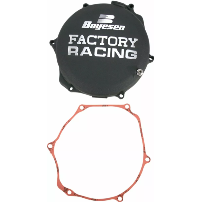 Capac pentru ambreiaj  BOYESEN FACTORY COVER CLUTCH Suzuki RM-Z 450 BLACK