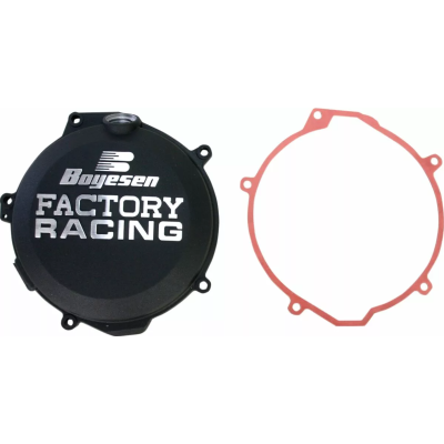 Capac pentru ambreiaj BOYESEN FACTORY COVER CLUTCH KTM EXC-F 250/350 BLACK