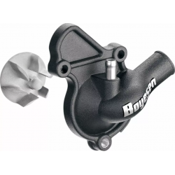 Capac și rotor pompă de apă din aluminiu BOYESENCOVER WATER PUMP KX450F Black