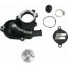 Capac și rotor pompă de apă din aluminiu BOYESEN COVER WATER PUMP RMZ450 Black