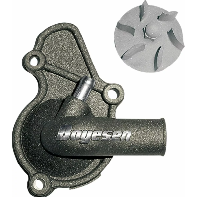 Capac și rotor pompă de apă din aluminiu BOYESEN COVER WATER PUMP RMZ450 Magnesium Capac și rotor pompă de apă din aluminiu BOYESEN COVER WATER PUMP RMZ450 Magnesium