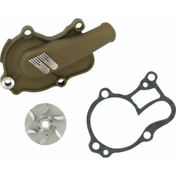 Kit capac pompă apă și rotor BOYESEN COVER/IMP WAT PMP YZ250 Magnesium