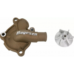 Kit capac pompă apă și rotor  BOYESEN COVER/IMP WAT PUMP CRF250 Magnesium
