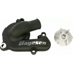Capac și rotor pompă de apă din aluminiu BOYESEN COVER/IMP WAT PUMP KTM Black Capac și rotor pompă de apă din aluminiu BOYESEN COVER/IMP WAT PUMP KTM Black