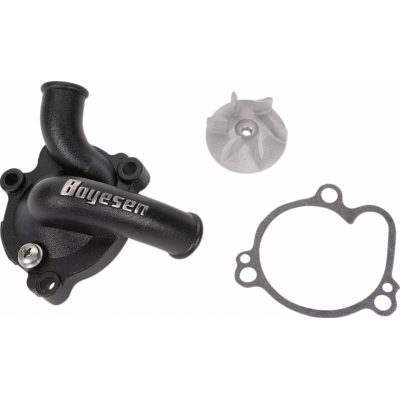 Kit capac pompă apă și rotor BOYESEN COVER/IMP WAT PUMP KX Black Kit capac pompă apă și rotor BOYESEN COVER/IMP WAT PUMP KX Black
