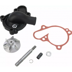 Capac și rotor pompă de apă din aluminiu BOYESEN COVER/IMP WATPMP YZ125 Black