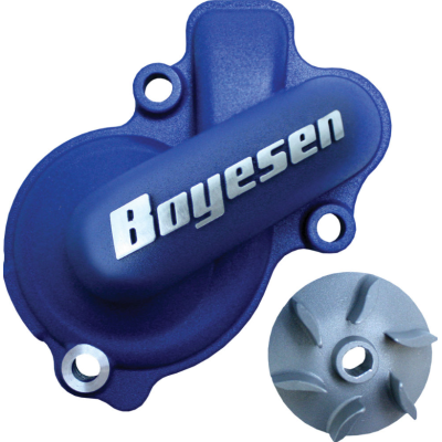 Kit capac pompă apă și rotor BOYESEN COVER/IMP WATPUMP Husqvarna Blue Kit capac pompă apă și rotor BOYESEN COVER/IMP WATPUMP Husqvarna Blue