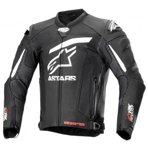 Geaca moto de piele ALPINESTARS GP PLUS R V4 RIDEKNIT BLACK/WHITE Geaca moto de piele ALPINESTARS GP PLUS R V4 RIDEKNIT BLACK/WHITE