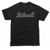 Tricou moto  BILTWELL TEE SCRIPT GREY BK