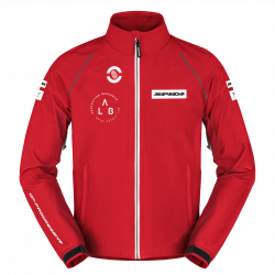 Geacă moto din material textil   SPIDI PIT LANE RED