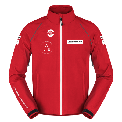Geacă moto din material textil   SPIDI PIT LANE RED