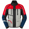 Geacă moto din textil SPIDI 4 SEASON V3 BLUE/ICE/RED