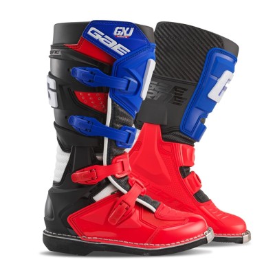 Cizme motocross pentru copii GAERNE GX-J RED/WHITE/BLUE