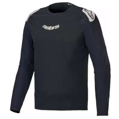 Bluza de ciclism ALPINESTARS LS A-ARIA POLARTEC ELITE BLACK