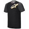 Tricou pentru ciclism ALPINESTARS SS A-DURA LIPAN BLACK
