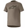 Tricou pentru ciclism ALPINESTARS SS A-DURA BROWN