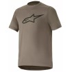 Tricou pentru ciclism ALPINESTARS SS A-DURA BROWN thumb
