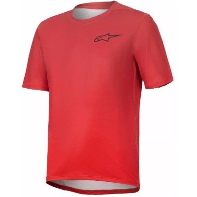 Tricou de ciclism pentru copii ALPINESTARS A-DURA SPICY ORANGE