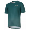 Tricou de ciclism pentru copii ALPINESTARS A-DURA SILVER PINE
