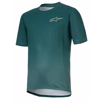 Tricou de ciclism pentru copii ALPINESTARS A-DURA SILVER PINE