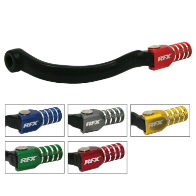 Manetă de viteze RFX Race Gear Lever (Black/Blue) - Yamaha YZ125 96-02