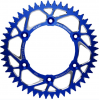 Roată dințată spate  RFX Pro Series Elite KTM SX 50 14-24 Aluminium Rear Sprocket Blue - 415 38T