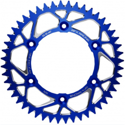 Roată dințată spate  RFX Pro Series Elite KTM SX 50 14-24 Aluminium Rear Sprocket Blue - 415 38T