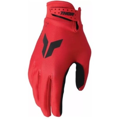  Mănuși motocross THOR LAUNCHMODE RED