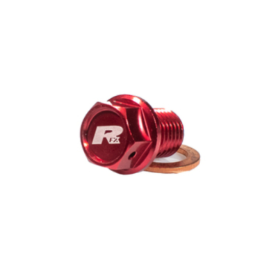 Dop de ulei RFX Magnetic Drain Bolt (Red) [M8 x 20mm x 1.25]