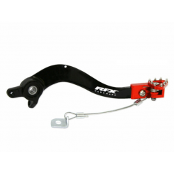 Manetă frână spate RFX Pro FT Rear Brake Lever - Black/Orange KTM/HUSQ/GASGAS