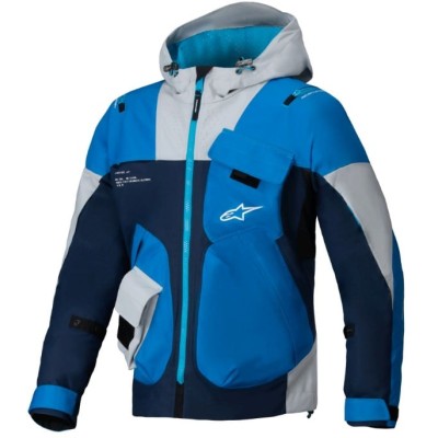 Geacă moto din textil ALPINESTARS Mogress Air Blue/Sand