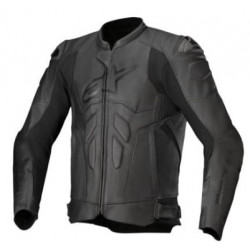 Geacă din piele ALPINESTARS DUSK BLACK Geacă din piele ALPINESTARS DUSK BLACK