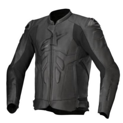 Geacă de piele ALPINESTARS DUSK BLACK