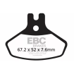 Placute frana EBC SINT R SERIES FA468R thumb