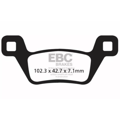 Placute frana EBC SINT R SERIES FA600/2R Placute frana EBC SINT R SERIES FA600/2R