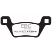Placute frana EBC SINT R SERIES FA600R Placute frana EBC SINT R SERIES FA600R thumb