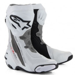 Cizme  ALPINESTARS SUPERTECH R VENTED WHITE Cizme  ALPINESTARS SUPERTECH R VENTED WHITE