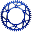 Roată dințată spate RFX Pro Series Elite BLUE Aluminium Rear Sprocket TM MX 85 - 428 52T thumb