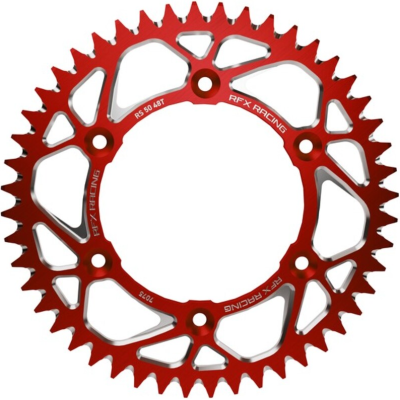 Roată dințată spate RFX Pro Series Elite RED Aluminium Rear Sprocket BETA RR 390 4T - 520 46T