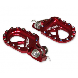 Scarite moto RFX Pro CNC Aluminium Trials Footrest (Black) Universal - Gas Gas/Beta/Sherco/Montesa