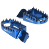 Scarite moto  RFX Pro CNC Aluminium Trials Footrest (Blue) Universal - Gas Gas/Beta/Sherco/Montesa