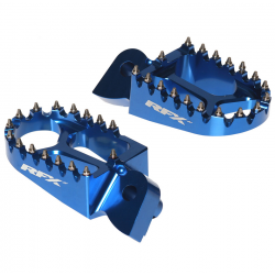 Scarite moto  RFX Pro CNC Aluminium Trials Footrest (Blue) Universal - Gas Gas/Beta/Sherco/Montesa