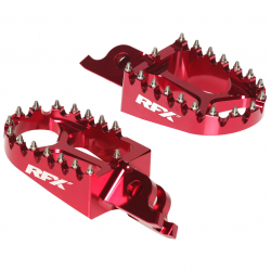 Scarite moto  RFX Pro CNC Aluminium Trials Footrest (Red) Universal - Gas Gas/Beta/Sherco/Montesa Scarite moto  RFX Pro CNC Aluminium Trials Footrest (Red) Universal - Gas Gas/Beta/Sherco/Montesa