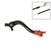  Maneta frâna spate  RFX Pro FT Rear Brake Lever (Black/Orange) Ktm SX 125/250/350/450 2016