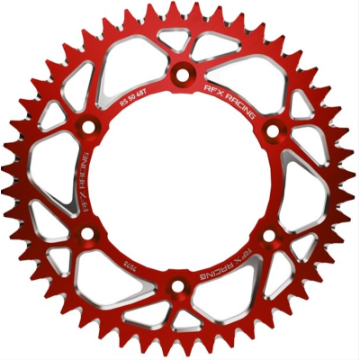 Roată dințată spate  RFX Pro Series Elite RED Aluminium Rear Sprocket RM-Z 250/450 - 520 47T