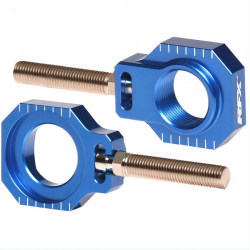 Bucșă bloc pentru axa spate RFX Pro 2 Rear Axle Adjuster Blocks - Blue