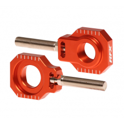 Bucșă bloc pentru axa spate RFX Pro 2 Rear Axle Adjuster Blocks - Orange
