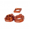 Bucșă bloc pentru axa spate  RFX Pro 2 Rear Axle Adjuster Blocks - Orange KTM 85 SX