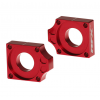 Bucșă bloc pentru axa spate  RFX Pro Rear Axle Adjuster Blocks - Red